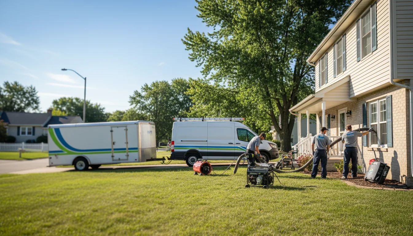 Flooded Basement Restoration And Cleanup With Repair in Herculaneum, MO near me